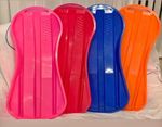 Snow Sledge For Kids  Adults  Sleigh Sled Fun Toys Toboggan Ski Plastic Rope