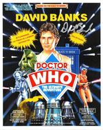 Doctor Who Autograph: DAVID BANKS (The Ultimate Adventure) Signed Photo