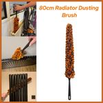 Cleaning Brush for Radiators Long Flexible Microfibre Tool for Tight Gaps