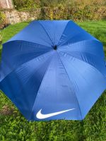 Nike Tick Golf Umbrella, Navy Blue, Auto Open, 130cm Diameter, Swoosh Tick