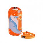 Inflatable Swim Float Waterproof Tow Buoy with Storage Bag Safety Pool Accessory