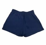 Women’s Navy Shorts Drawstring Closure Elastic Waist One Size