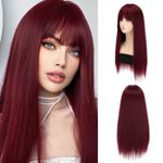 Full Head Wigs Regular Everyday Wig Heat Resistant Fiber Synthetic Wig for Party