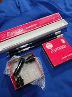 Arten Aluminium Archery Stabilisers x2 25cm + V- mount - Black - Vintage