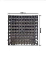 Plastic 12 X gravel grass grids drive parking eco driveway grid geo grid 500mm