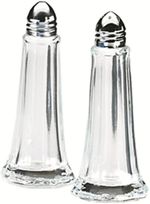 SUNNEX Salt & Pepper Lighthouse Glass Condiment Pot Shaker 