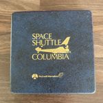 Rare Vintage Bronze Space Shuttle Columbia Medallion
