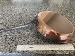 28cm 11” French Copper Professional Vintage Frying Pan, Tin Lined, Heavy Gauge
