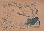 1942 ESPERMULLER Russian Winter Desire Dream Field Post Russia CSIR Russian Front