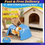 2026 NEW Liquid Slow Dog Bowls Non slip Ball Bone Soup Dog Lick Bowl