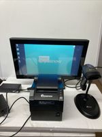 Episnow Thermal Receipt Printer Scanner Tv Monitor Till No Key All Working