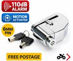 Alarm Disc Lock Motorbike Scooter - Mammoth Security - 110db