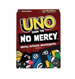 Mattel UNO Show 'Em No Mercy Card Game Family Party Travel Game New