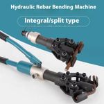 Manual Hydraulic Rebar Bender Electric Portable Bending Machine
