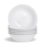 Soup Bowl Set Cereal Bowls Crockery White Porcelain Dinnerware Dishwasher Safe
