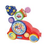 Kids Spinning Gear Car Toy with Rotating Interlocking Gears, Educational STEM Le