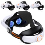 Adjustable Elite Strap Replacement VR Headset for Meta Quest 3S/Quest 2/Quest 3