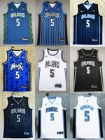 Orlando Magic 5 Mens Short Sleeve T-Shirt Top Stitched S-XXL