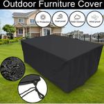 HEAVY DUTY WATERPROOF RATTAN CUBE COVER OUTDOOR GARDEN FURNITURE RAIN UK!