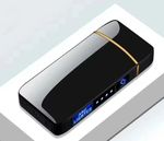 Electric Plasma Rechargeable Flameless Arc Lighter USB Double Touch Sensor New