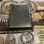 Vintage ART DECO SILVER PLATED CIGARETTE CASE 