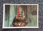 DOCTOR WHO JOHN LEVENE Signed Benton Omega Three Doctors Postcard Picture