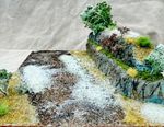 DIORAMA BASE - SUIT ANY SCALE - WINTERS ROAD