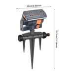 Automatic Garden Sprinkler Adjustable Water Sprinkler Gardening Tools for Home O