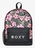 ROXY Backpack/Schoolbag Sugar Baby - Fearless Floral Black/Pink - Free Delivery