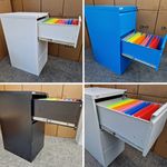 3 Drawer Filing Cabinet Steel Lockable A4/Foolscap - 7 Years Warranty