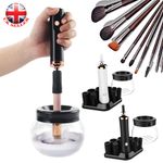 Electric Makeup Brush Cleaner Dryer Set Machine Cosmetic Auto Clean Quick Dry UK