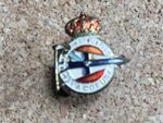 Deportivo La Coruna - Vintage Spanish Football Pin Badge (Brooch Style Fixing)