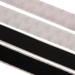 Self-adhesive Hook & Loop Tape Sticky Back Strips  - 25 Metres Long.