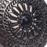 Rivet Leather Stud Alloy Decorative Rustproof Gun Color 5 Set 4.5mm Crossing