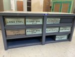 Vintage PCA Industrial Steel 11 Drawer Heavy Duty Engineers Workshop Cabinet