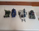 G.I Joe Action Force Military Playset Vehicle Lot – 4  Vehicles 
