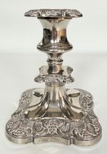 Vintage Silver Plated 5” Candlestick 