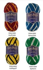 Harry Potter Scarf Yarn x 300g ~ Self Striping ~  All colours