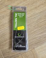 Gardner Talon Tip Barbless Hair Rig Size 4 Green Carp Coarse Fishing