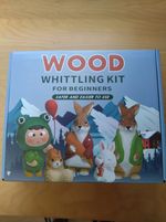 Wood Whittling Kit for Beginners NEW Woodcraft Kit