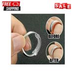 8Pcs Silicone Ring Size Adjuster Invisible Resizer Reducer for Loose Rings UK