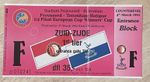 Match Ticket Feyenoord v Tottenham Hotspur Cup Winners Cup 1/4 Final 04.03.92