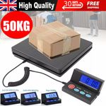 50kg Heavy Duty Digital Postal Parcel Scales Platform Postage Shipping Weighing