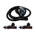 Fit For Polaris Ranger 800 2011-2017 Fuel Injector with Pigtail Harness 2PCS