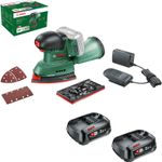 Bosch UNIVERSALSANDER 18V-10 P4A 18v Cordless Multi Sander 2 x 2.5ah Li-ion