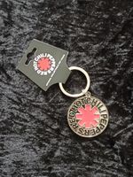 RED HOT CHILI PEPPERS - ASTERISK LOGO   METAL KEYCHAIN  OFFICIAL BAND MERCH