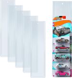 5Pcs Molded Toy Car Display Case for Hot-Wheels Matchbox Packaged Cars,Wall Moun