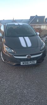 2016 Vauxhall Corsa Sting 1.4 Petrol 3 Door Grey.