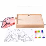 LED Light-up Drawing Board Colorful Light-up Drawing Pad Vibrant for Desk, Kids