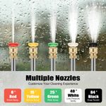 7.5hp Petrol Pressure Washer Jet Washer Patio Car Cleaner Portable 2200 PSI